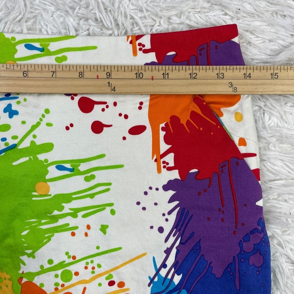 Loudmouth Skirt Womens‎ 2 Multicolor Splatter Skort Golf Outdoor Pockets Ladies - Picture 8 of 11